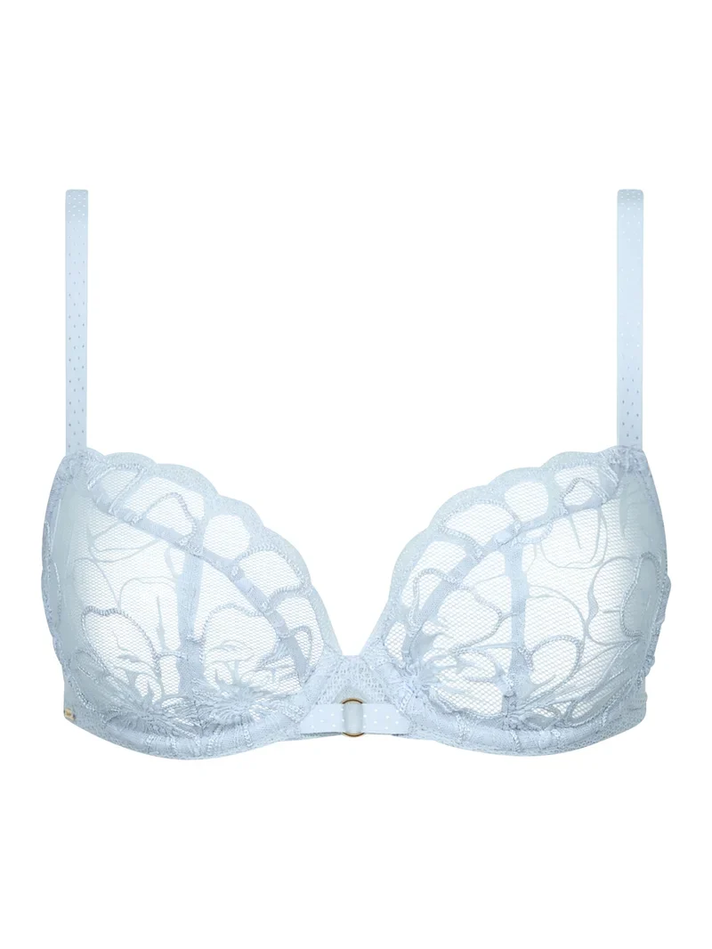 Chantelle – Fleurs Covering Underwired Bra Icy Flower