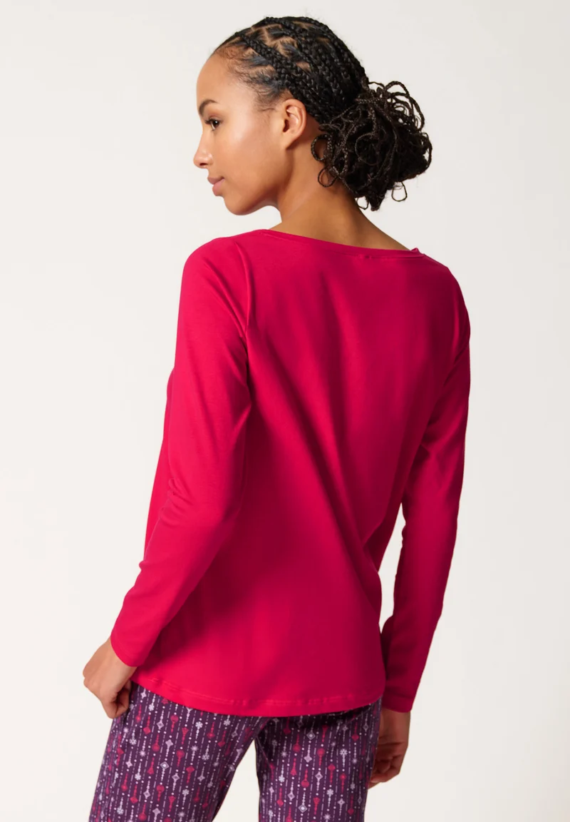 Night In Skiny 04 Shirt long sleeve | fancy pink 082553-08S657