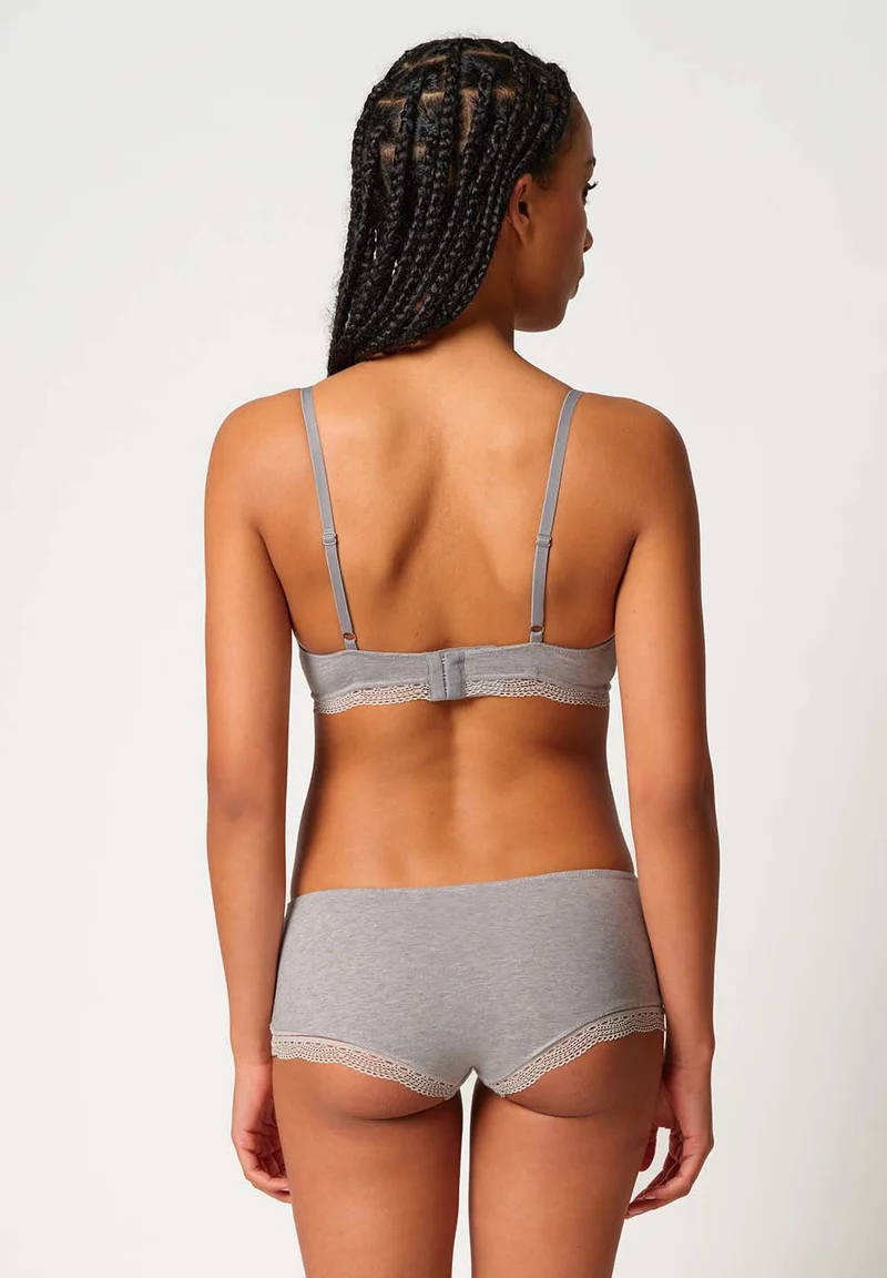 Classicotton Soft bra remov. pads | grey melange 081991-08S950