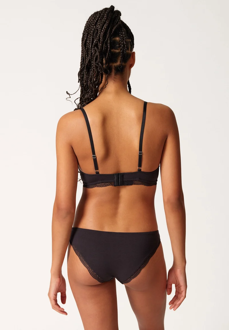 Classicotton Soft bra remov. pads | black 081991-087665