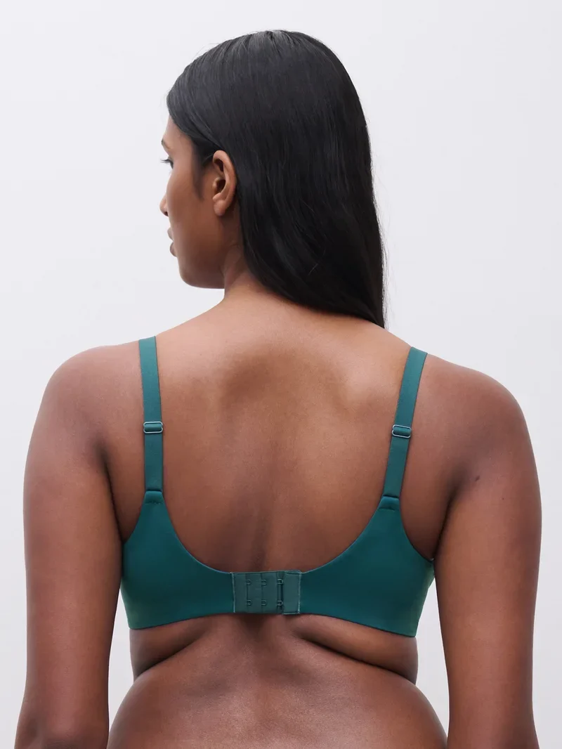 Chantelle EasyFeel – Norah, bedeckender, geformter BH, orientalisches Grün