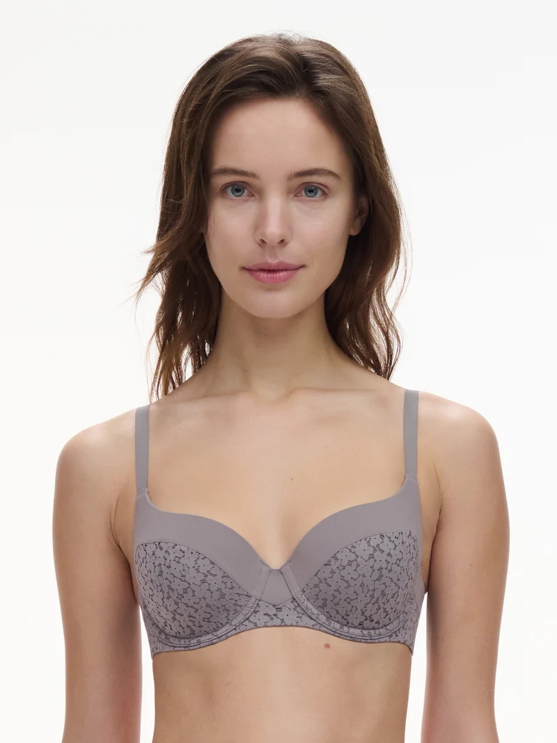 Chantelle Easyfeel - Norah Bügel-BH Lila Grau