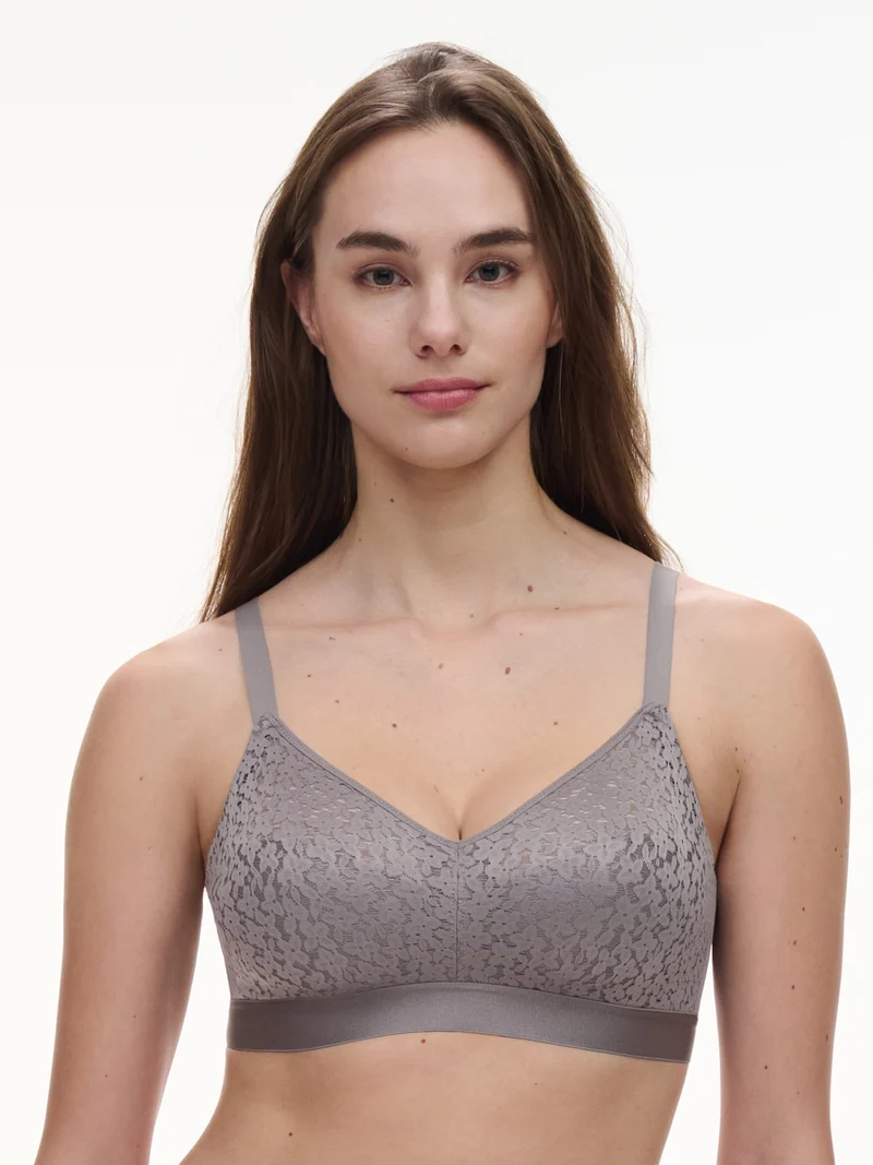 Chantelle Easyfeel – Norah Bügelloser Stütz-BH Lila Grau