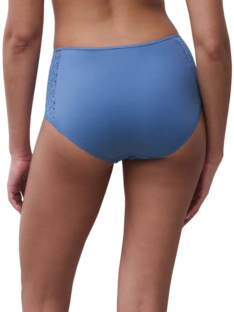 Chantelle - Norah High-Waisted Full Brief Ozeanblau