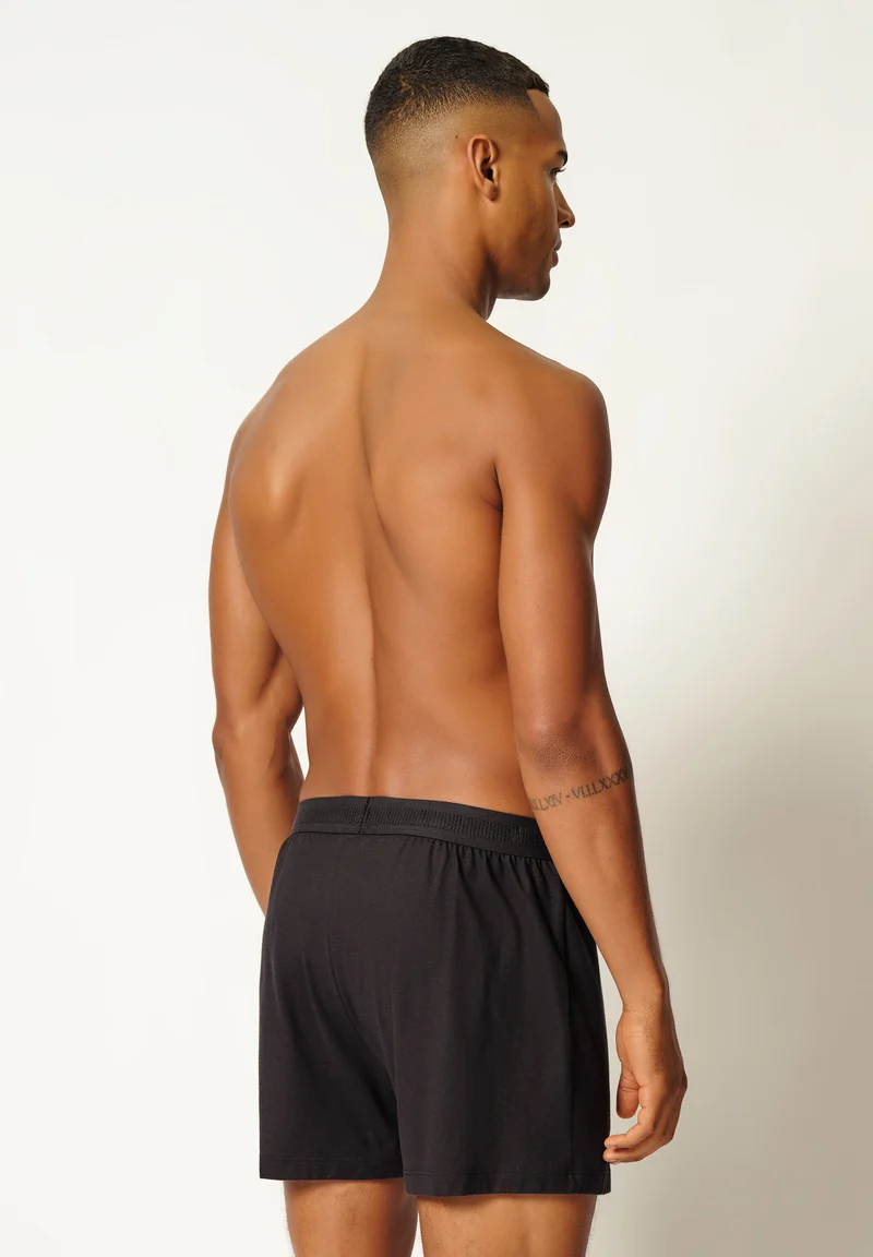 Cotton Retro Boxer shorts | black 082327-087662