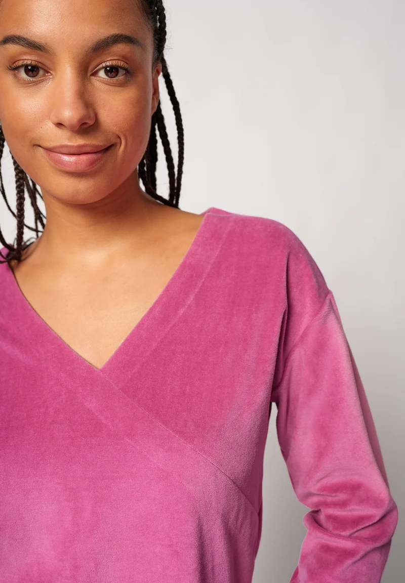 Night In Skiny 02 Shirt long sleeve | fading berry 082203-08S643