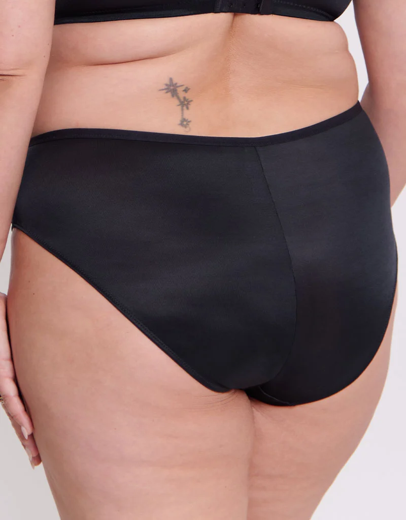 Adella Athena Wild High Leg Brief Black