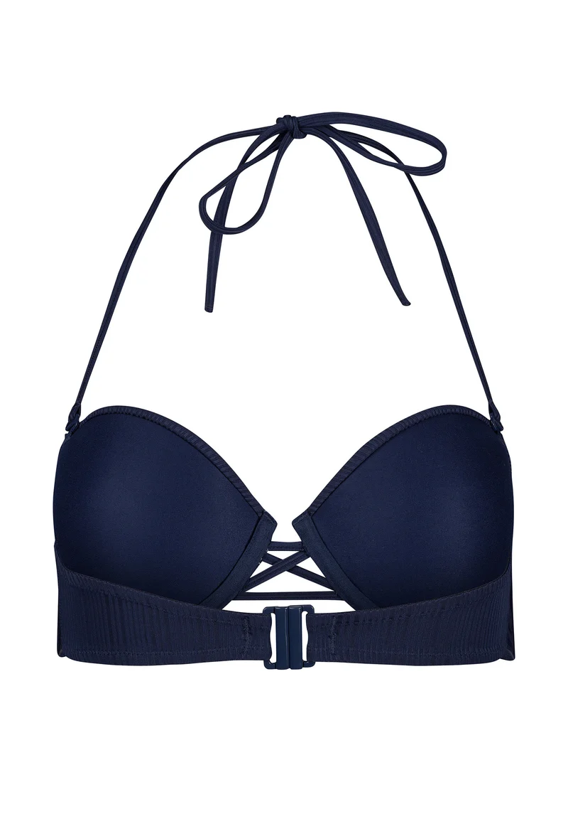 Nauticsummer Bandeau bikini top | cheeky navy 081926-08S548