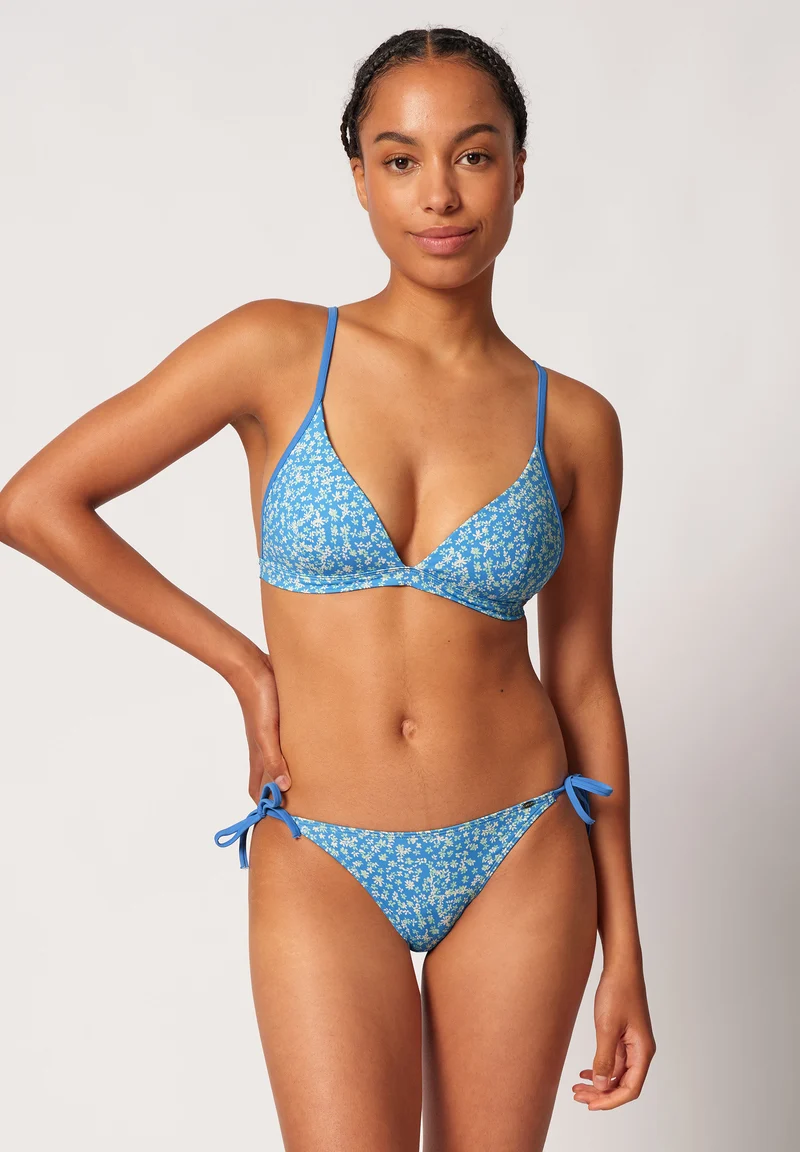 Maritimemotion Triangle bikini top | marina flowers 081925-08S752