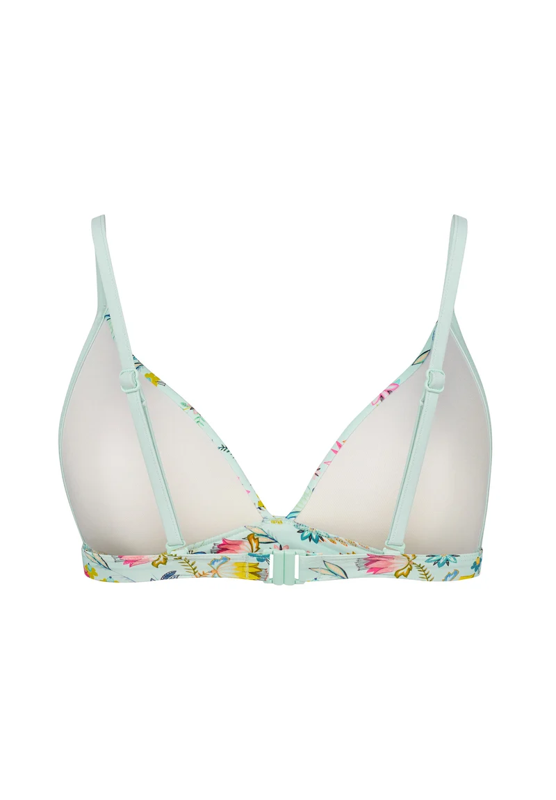 Maritimemotion Triangle bikini top | skylight flowers 081925-08S984