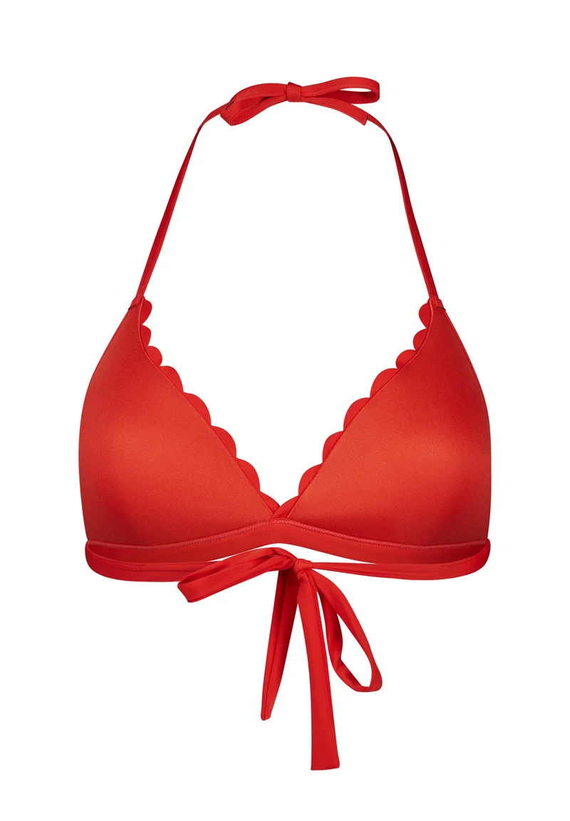 Softouch swim Triangle bikini top | cheeky red 081829-08S549