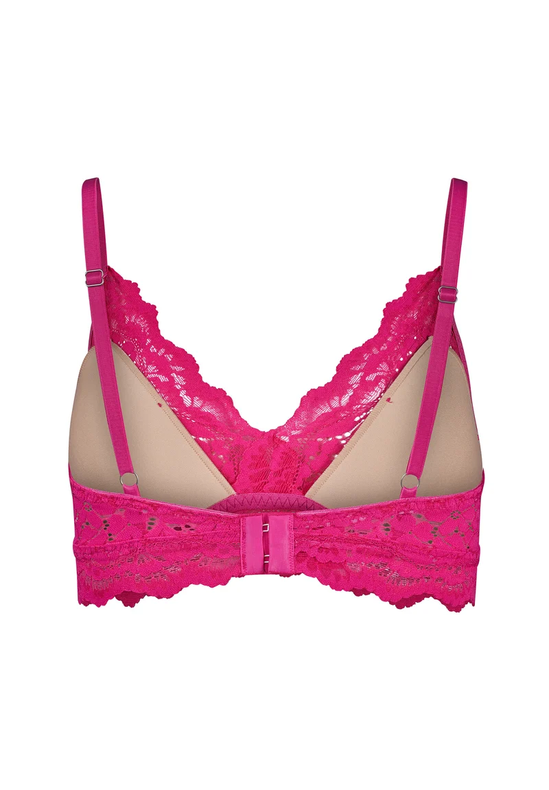 Wonderfulace Padded triangle bra | vision pink 081161-08S566