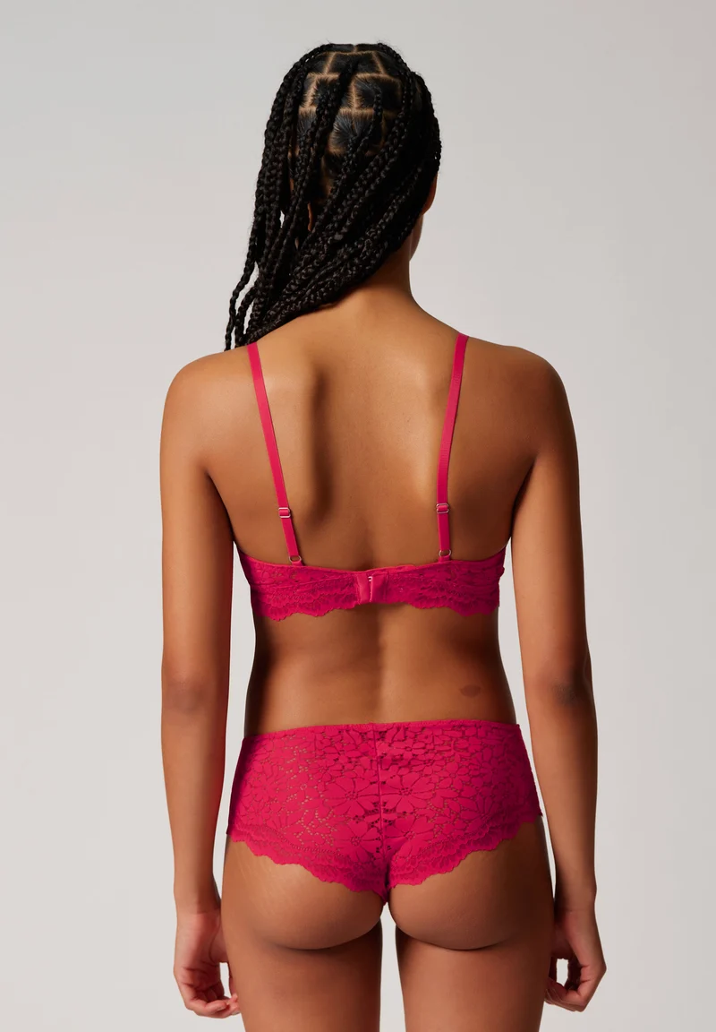 Wonderfulace Padded triangle bra | be red 081161-08S554