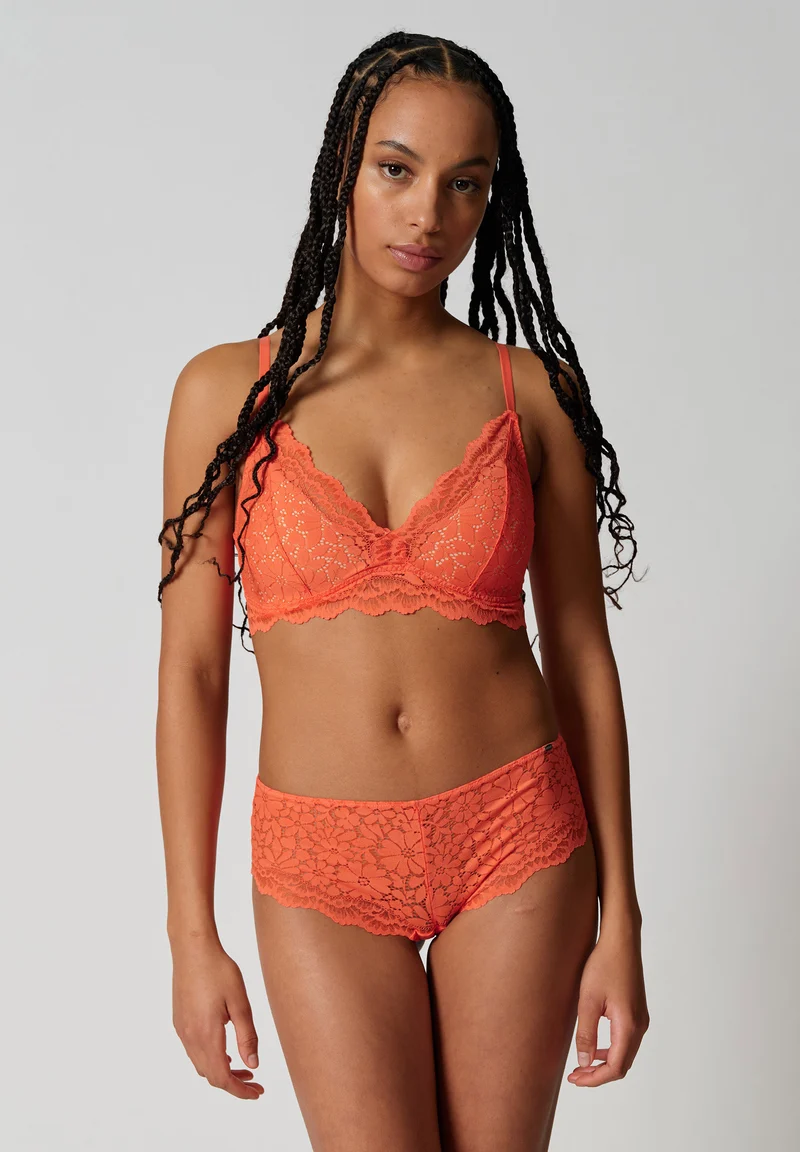 Wonderfulace Padded triangle bra | cheeky flamingo 081161-08S551
