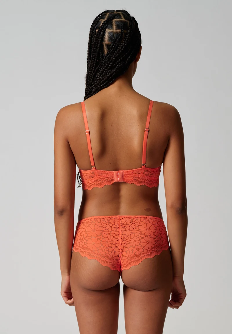 Wonderfulace Padded triangle bra | cheeky flamingo 081161-08S551