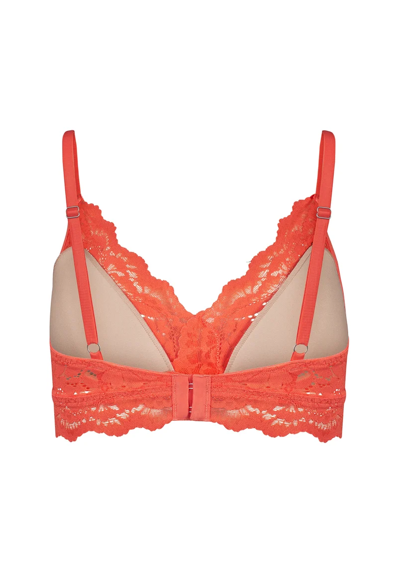 Wonderfulace Padded triangle bra | cheeky flamingo 081161-08S551