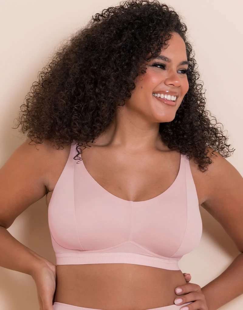Curvy Kate Zen Non-Wired Bralette Blush Pink