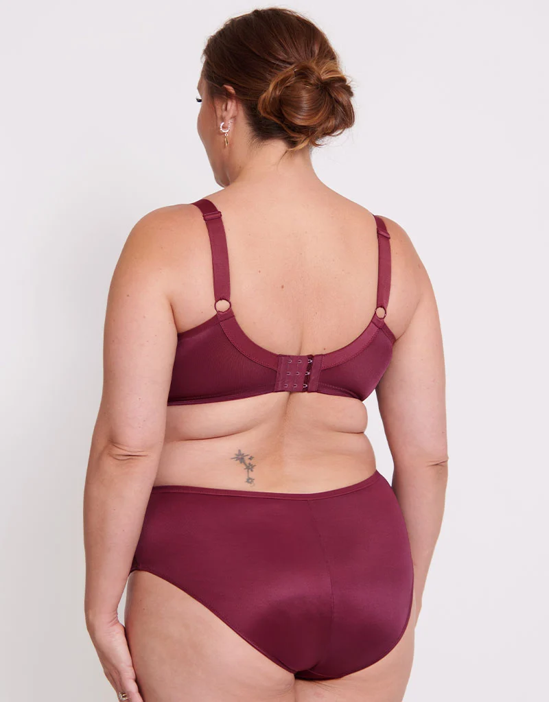 Adella Kin Full Brief Oxblood
