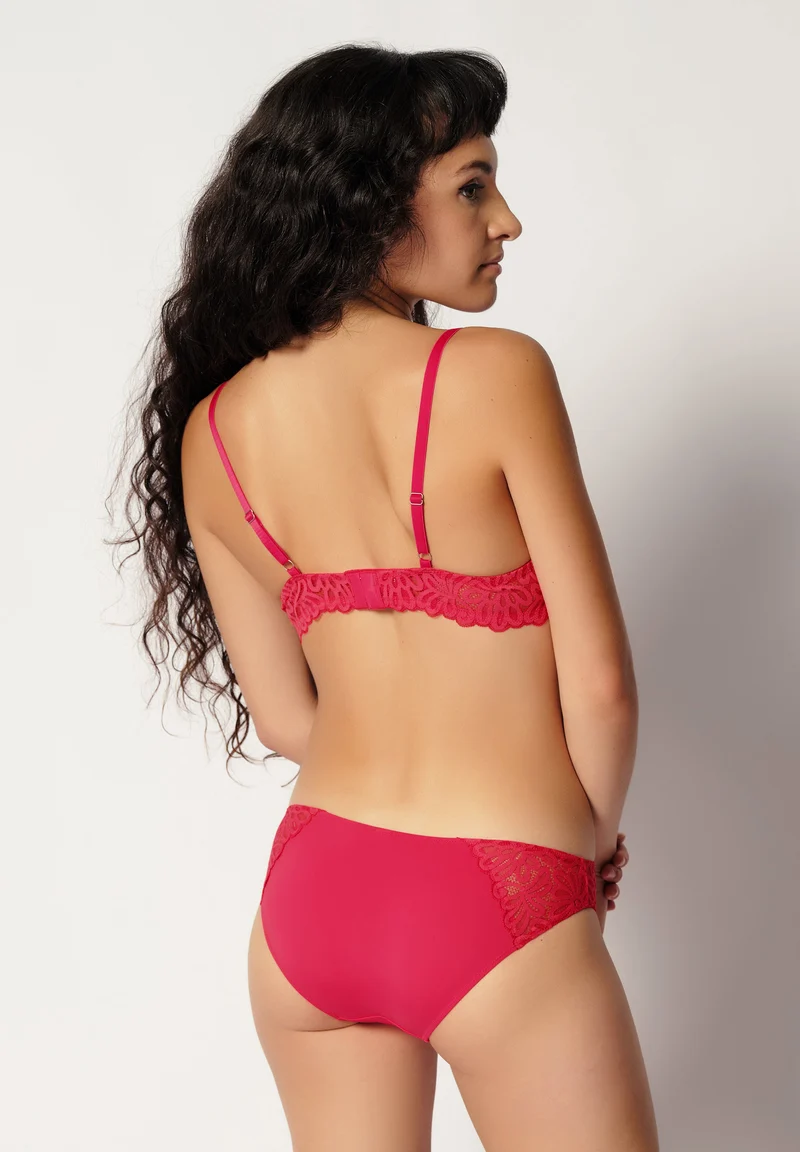 Sensationalace Padded bra | be red 081674-08S554