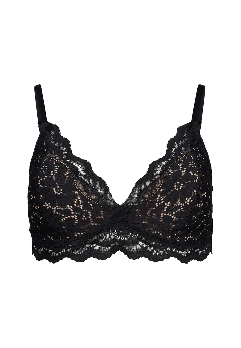 Wonderfulace Padded triangle bra | black 081161-087665