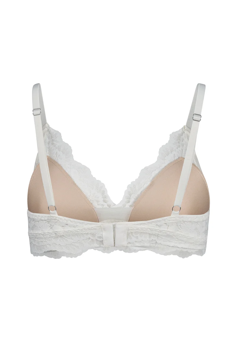 Wonderfulace Padded triangle bra | ivory 081161-087608
