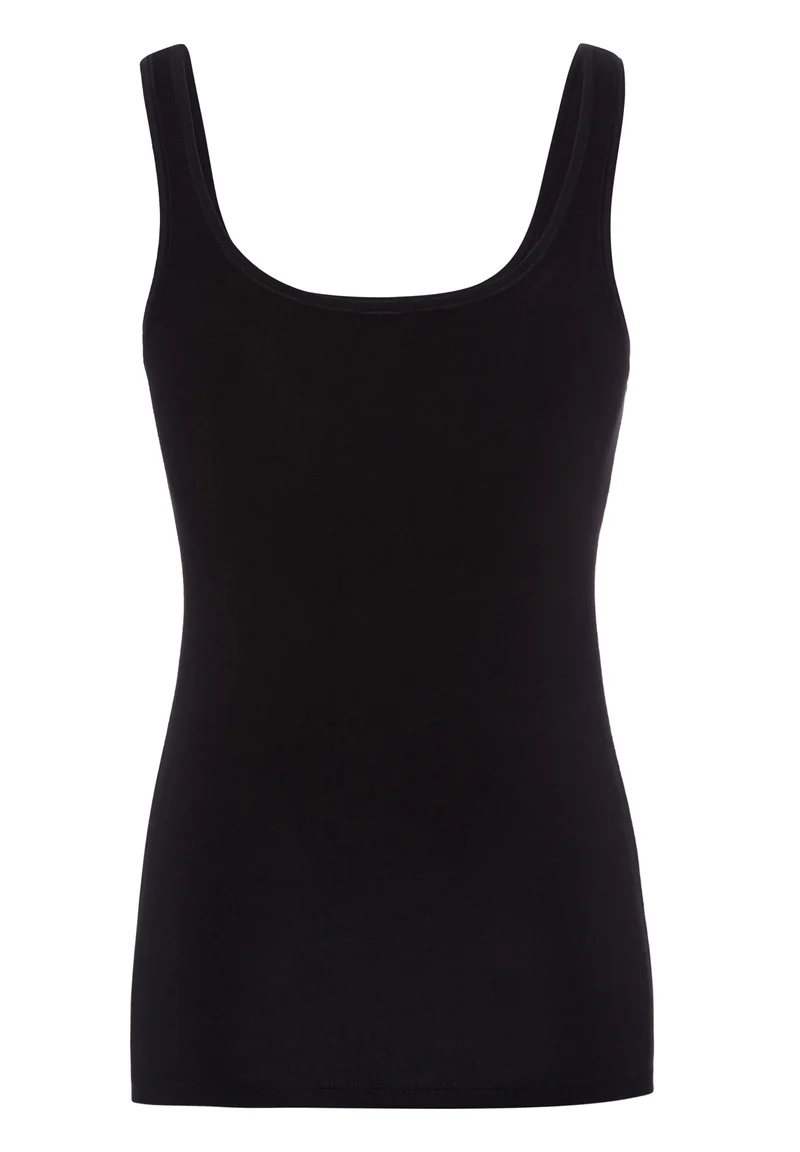 Cotton Advantage Tank top 2 pack | black 081147-087665