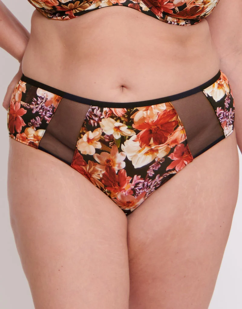 Adella Kin Aura Full Brief Autumn Floral Print