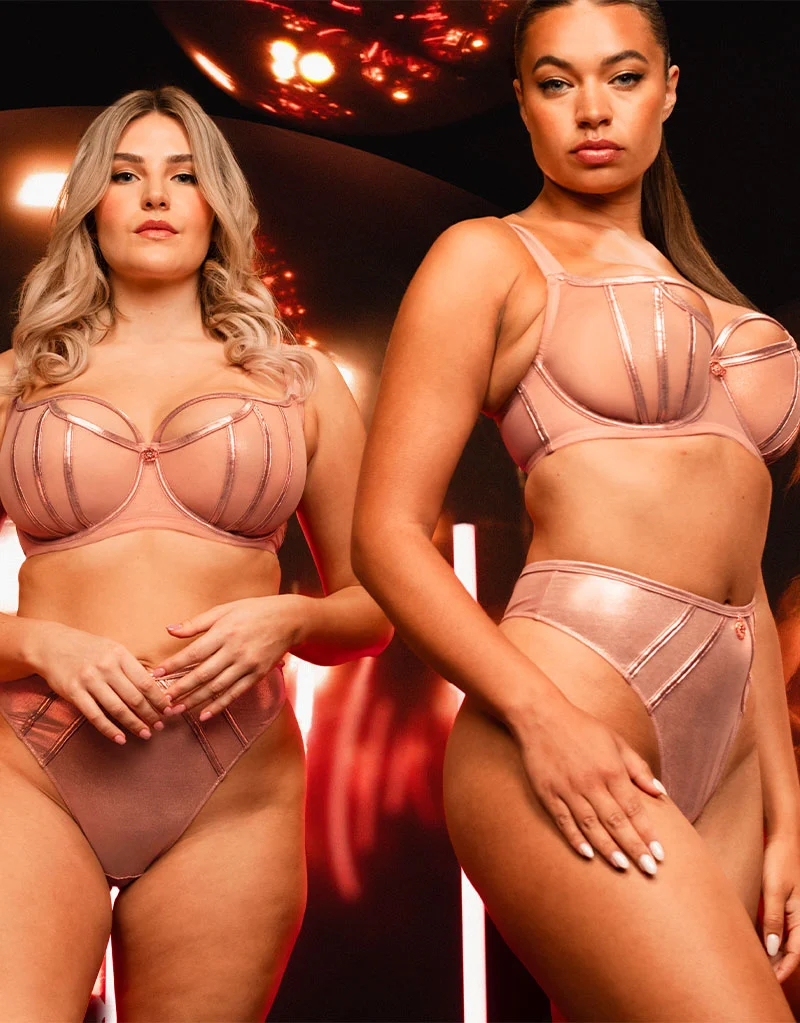 Scantilly Eos Balcony Bra Rose Gold