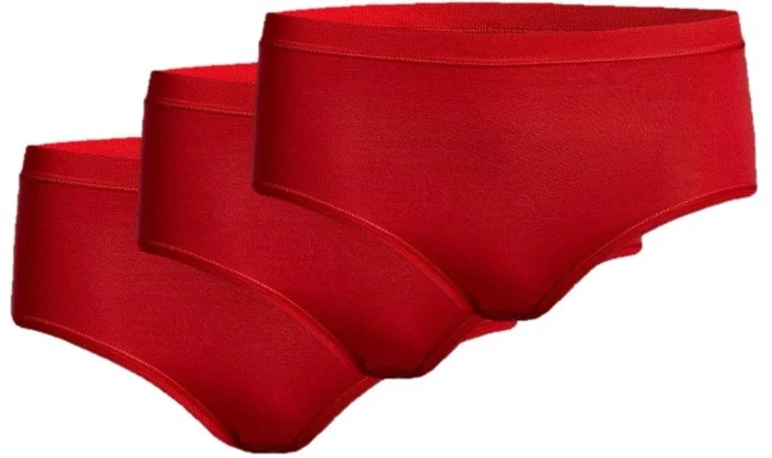 conta Damen Slip Maxi Rot 3-er Pack