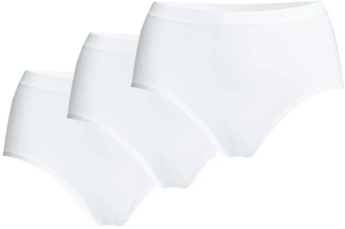 conta Damen Slip Maxi weiß 3-er Pack