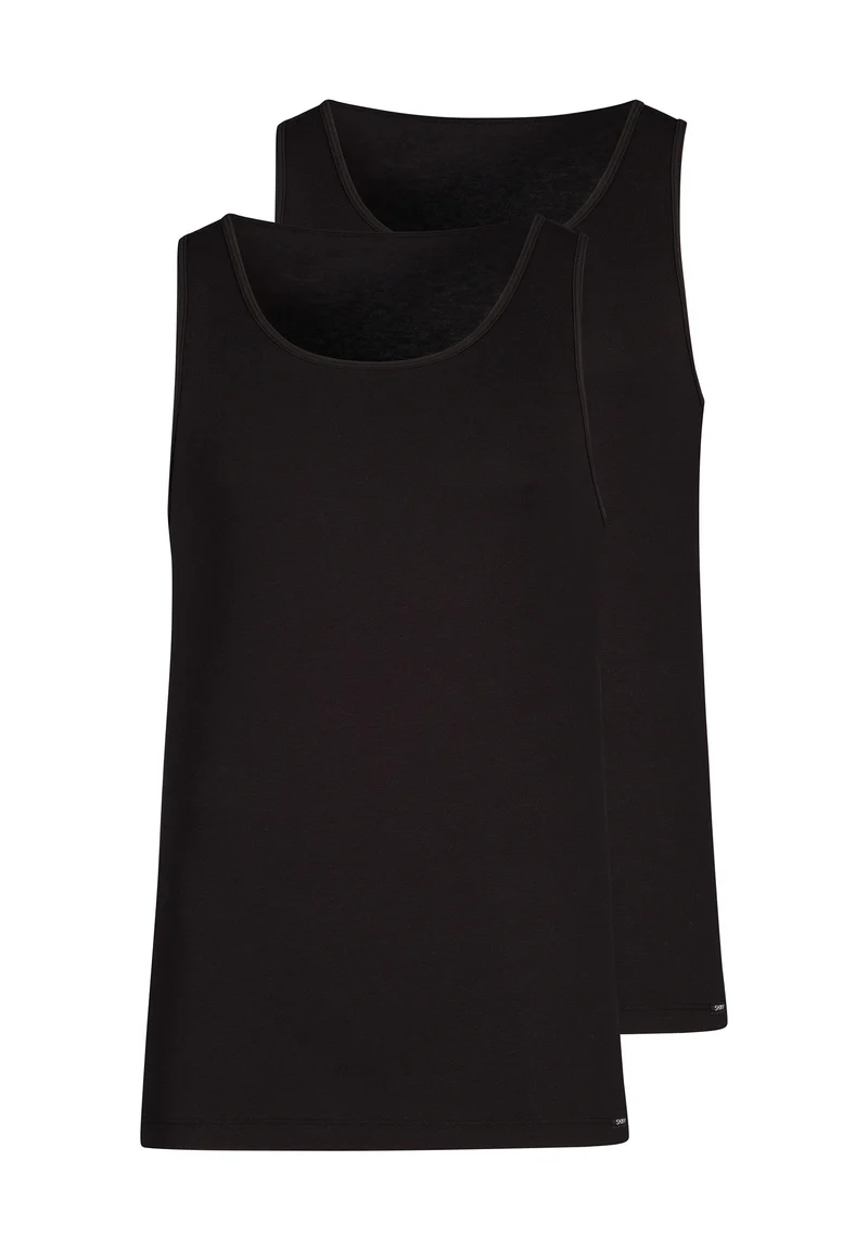 Cotton Advantage Tank Top 2 pack | black 080806-087665