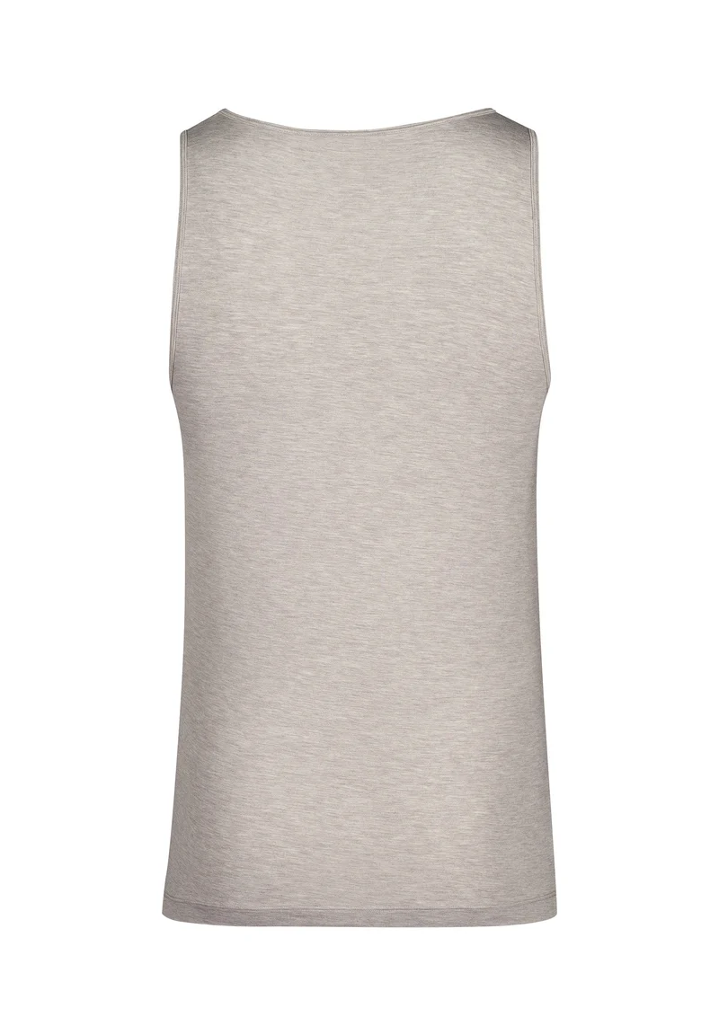 Bamboo Deluxe Tank Top | stone grey melange 080805-085593