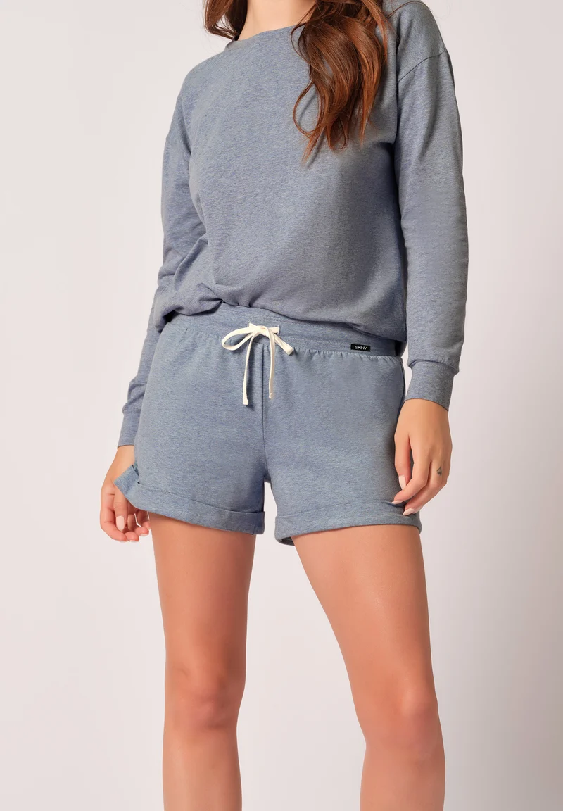 Night In Mix & Match Shorts | denim melange 080803-08S335