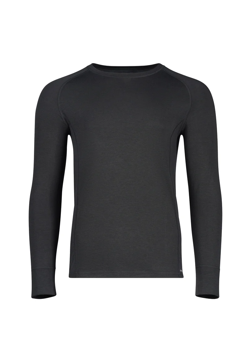 Ceravida Heat Shirt long sleeve | irongrey melange 080801-085031
