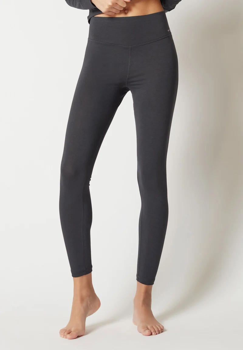 Ceravida Heat Leggings long | irongrey melange 080800-085031