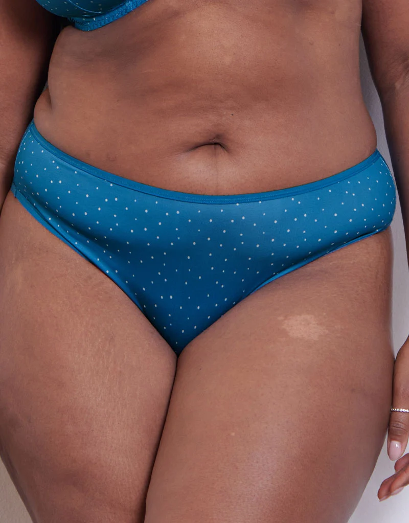 Flirtelle Everyday Brazilian Brief Blue Print