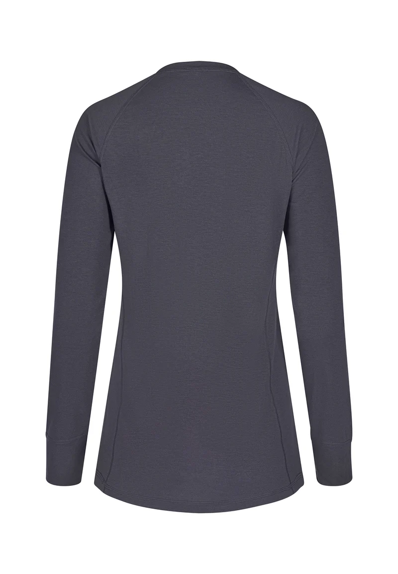 Ceravida Heat Shirt long sleeve | irongrey melange 080799-085031
