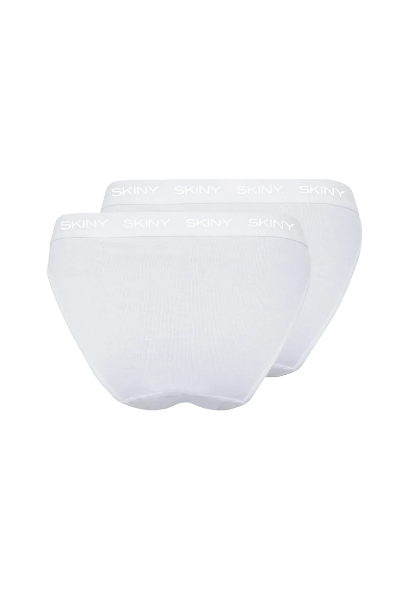 Cotton Rib Bikini briefs 2 pack | white 080788-080500