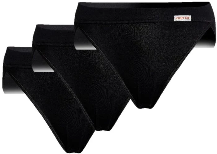 conta Damen Jazzpants Schwarz 3-er Pack