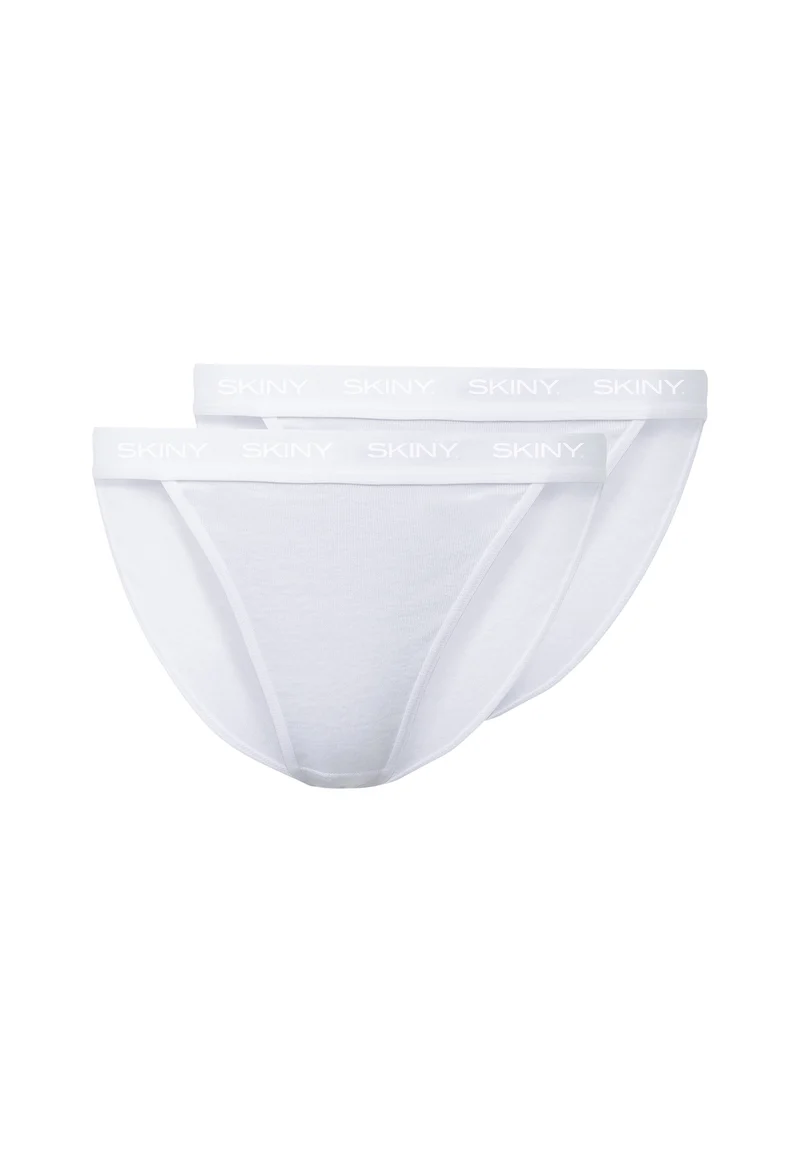 Cotton Rib Tanga briefs 2 pack | white 080787-080500