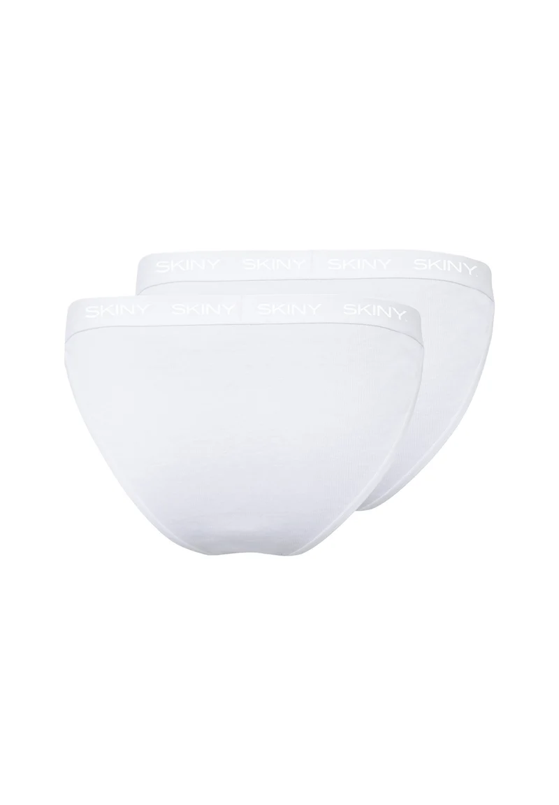 Cotton Rib Tanga briefs 2 pack | white 080787-080500