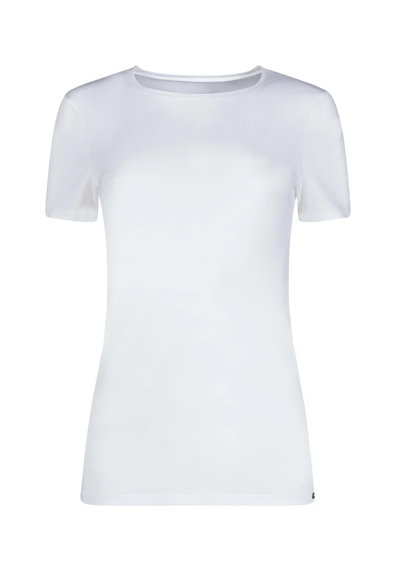 SKINY ADVANTAGE Cotton Stretch Shirt short sleeve | white 080785-080500
