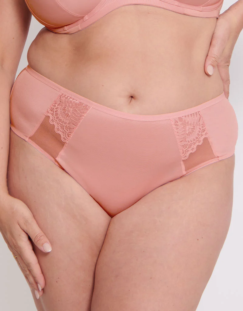 Adella Kin Full Brief Blush Pink