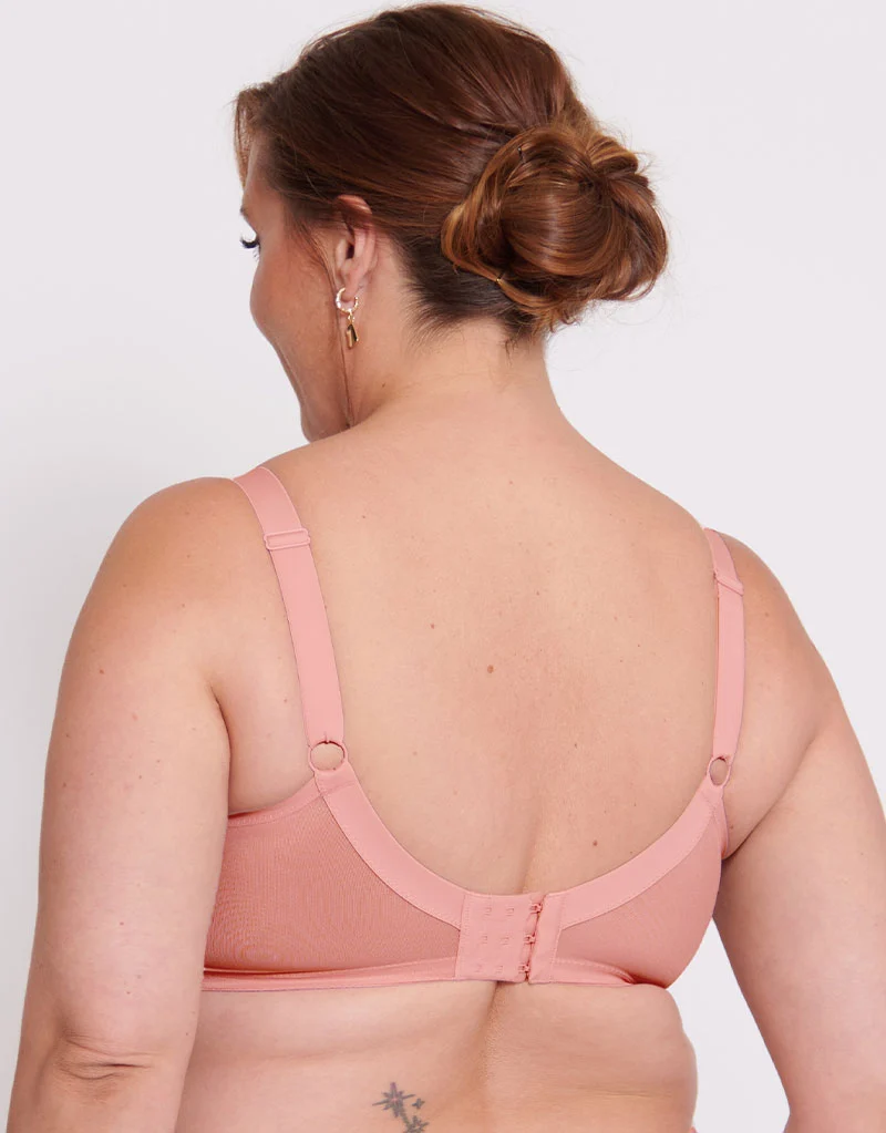 Adella Athena Full Cup Side Support Bra Blush Pink