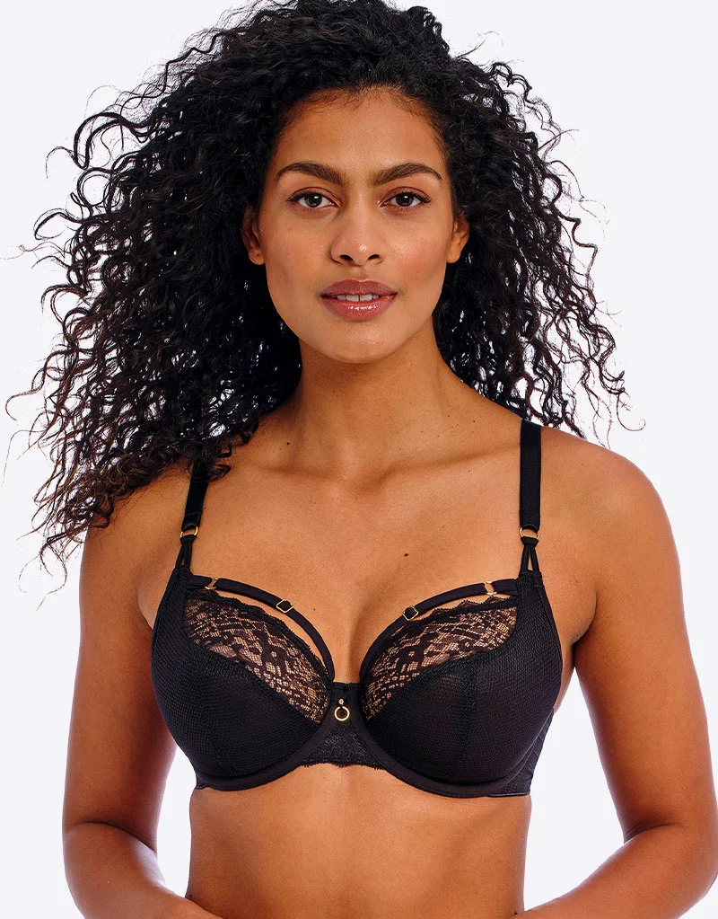 Freya Temptress Plunge Bra Black