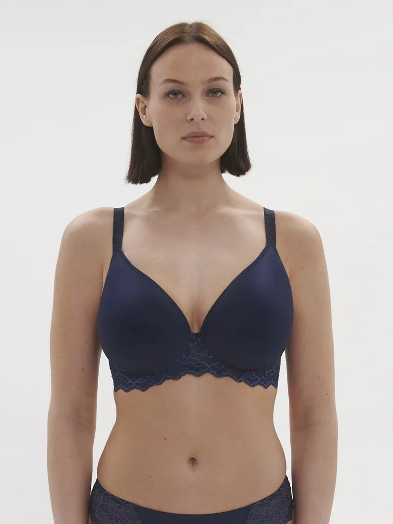 Simone Perele - Caresse 3D Plunge Bra Ink Blue