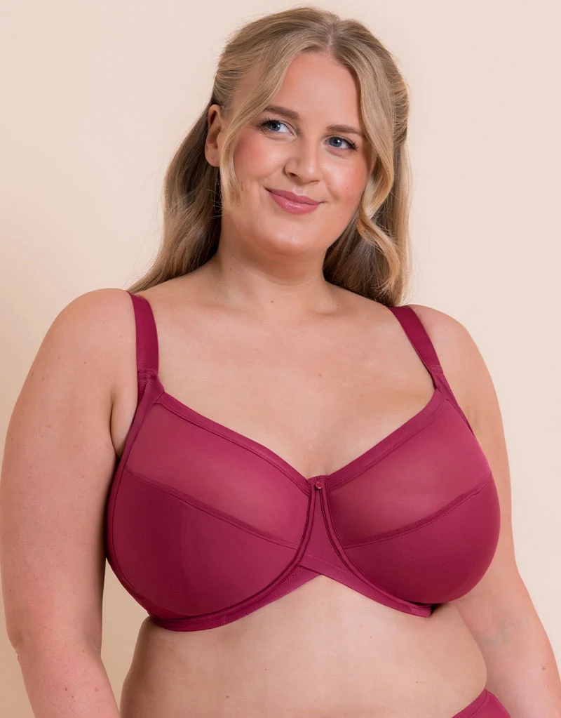 Curvy Kate WonderFully Full Cup Side Support Bra Deep Orchid