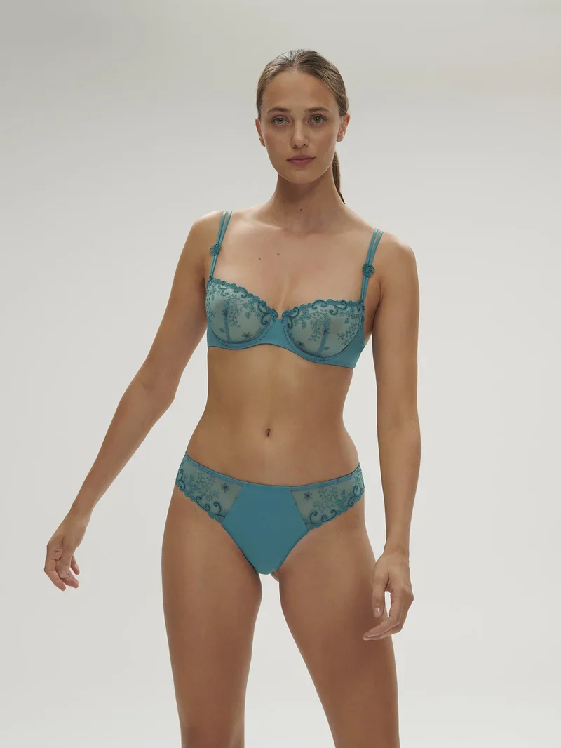 Simone Perele - Delice Halbschalen-BH Atollblau