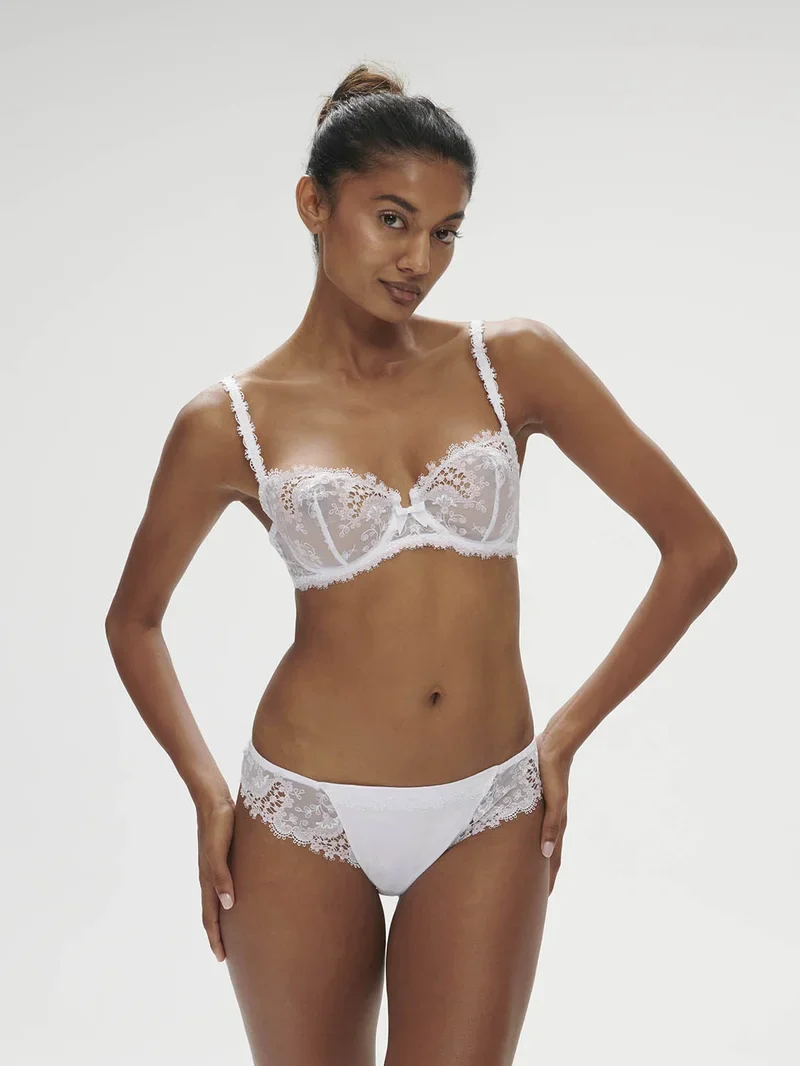 Simone Perele - Wish Tanga Panty Cristal White