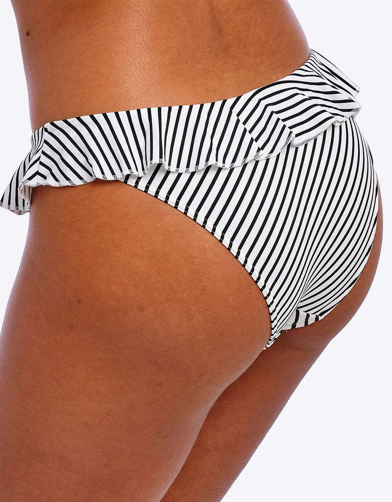 Freya Jewel Cove Italini Bikini Brief Black Stripe